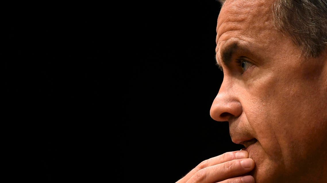 Governor of the Bank of England Mark Carney delivers his monthly inflation report at the Bank of England in the City of London, Britain, May 12, 2016. REUTERS/Dylan Martinez