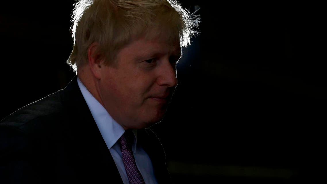 Former mayor of London and Vote Leave campaigner Boris Johnson speaks during a visit to Reid Steel on a campaign stop in Christchurch, Britain, May 12, 2016. REUTERS/Darren Staples