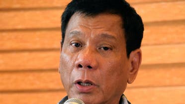 President-elect Rodrigo "Digong" Duterte speaks during a news conference in his hometown Davao City in southern Philippines, May 16, 2016.