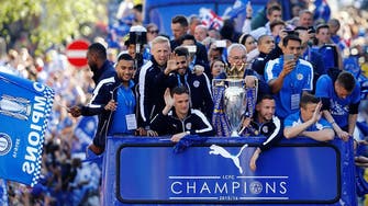 Leicester celebrate title triumph with victory parade