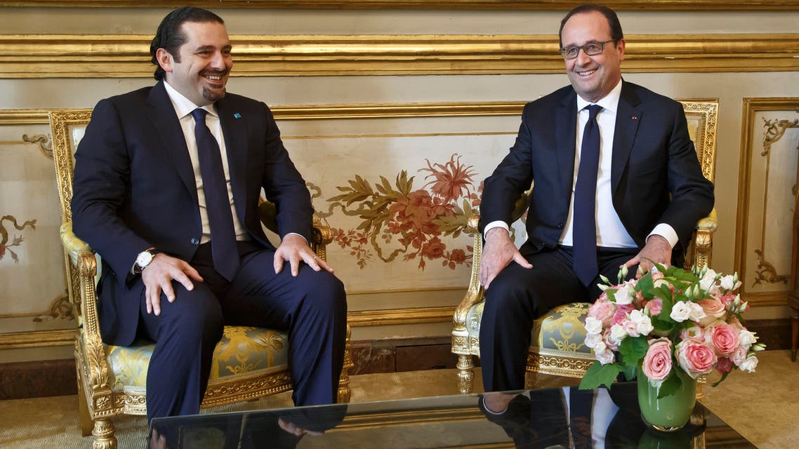الحريري هولاند