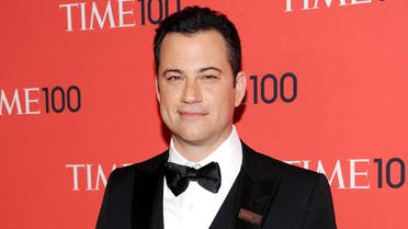 Kimmel’s show is now in its 14th season, which makes him the longest-running host among the competitors. (AP)