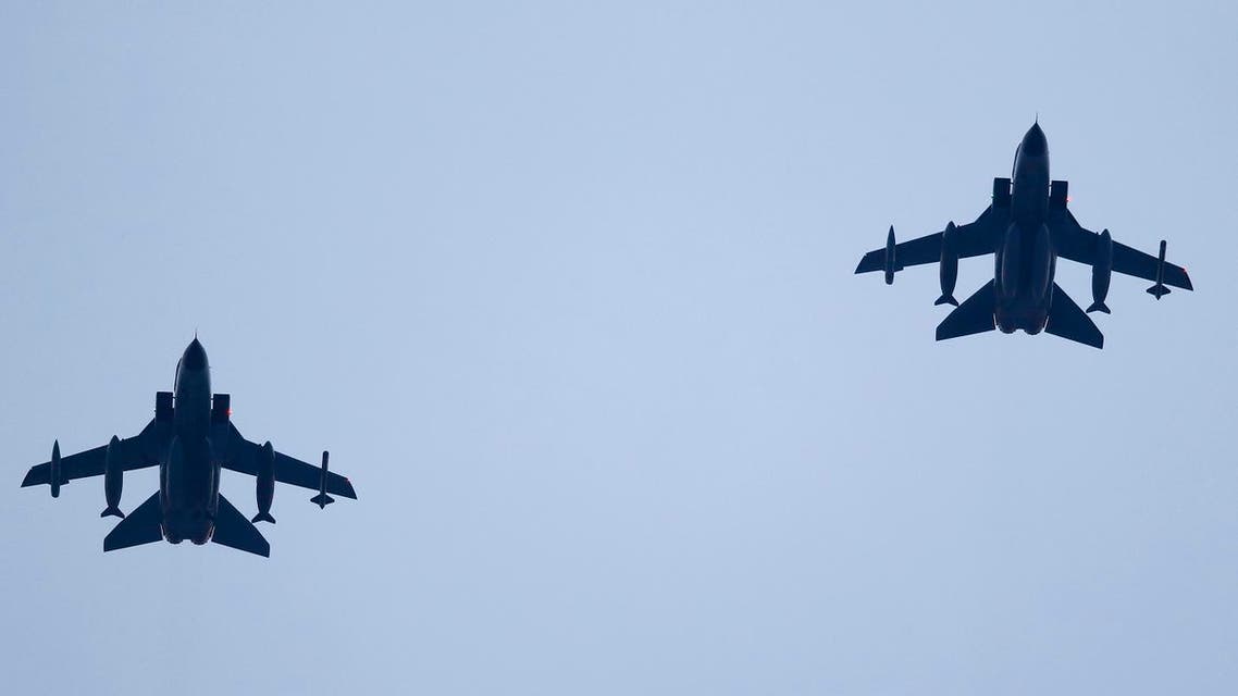German air force Tornado jets approach to land at an airbase in Incirlik, Turkey, December 10, 2015. The first the German air force Tornado reconnaissance jets will take off for Turkey's Incirlik air base on Thursday, to support the military campaign against Islamic State. REUTERS