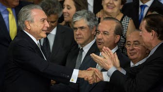 Brazilian acting president’s all-male cabinet enrages feminists