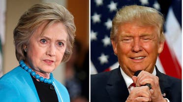 A combination photo shows U.S. Democratic presidential candidate Hillary Clinton (L) and Republican U.S. presidential candidate Donald Trump (R) in Los Angeles, California on May 5, 2016 and in Eugene, Oregon, U.S. on May 6, 2016 respectively. REUTERS/Lucy Nicholson (L) and Jim Urquhart/File Photos