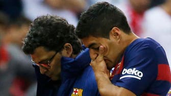Luis Suarez in tears after injury, could miss Copa America
