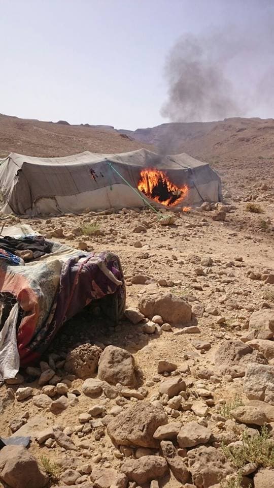 العشش التي يسكنها الإرهابيون