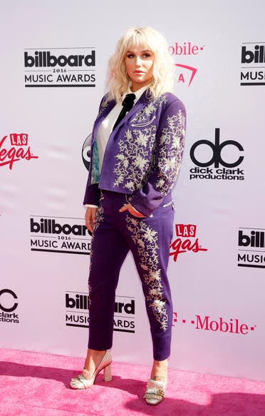 Singer Kesha arrives at the 2016 Billboard Awards in Las Vegas, Nevada, US, May 22, 2016. (Reuters)