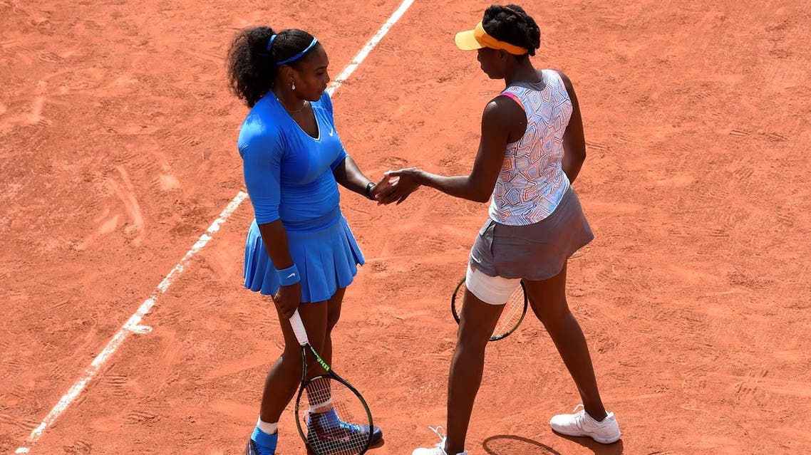 Each Williams next plays a French opponent: Serena against No. 26 Kristina Mladenovic, Venus against unseeded Alize Cornet. (AFP)