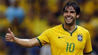 Former AC Milan and Real Madrid player Kaka has been a regular in coach Dunga's squads without getting much game time. (Reuters)