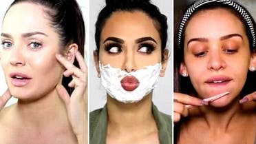 Popular beauty vloggers are revealing one of their top tips to their millions of loyal fans. (YouTube screenshots)