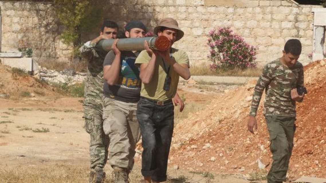 عناصر من الحر في ريف حلب