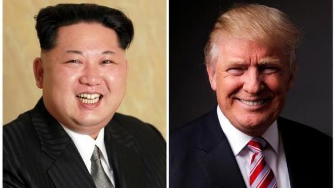 A combination photo shows a Korean Central News Agency (KCNA) handout of North Korean leader Kim Jong Un released on May 10, 2016, and Republican U.S. presidential candidate Donald Trump. (Reuters)