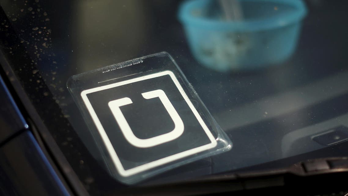An Uber car is seen parked with the driver's lunch left on the dashboard in Venice, California, United States on July 15, 2015. (Reuters)