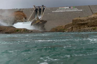 In this photograph taken on June 2, 2016, the Salma Hydroelectric Dam is seen at Chishti Sharif in Afghanistan's Herat province. (Photo AFP/AREF KARIMI)