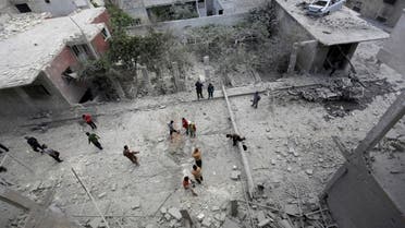Air strikes in Syria