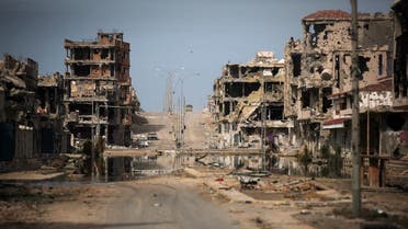 A general view of buildings ravaged by fighting in Sirte, Libya. A leading international rights group on Wednesday released a report documenting atrocities committed by Libya’s ISIS affiliate in the country’s coastal city of Sirte, a stronghold of the militants. (Photo: AP)
