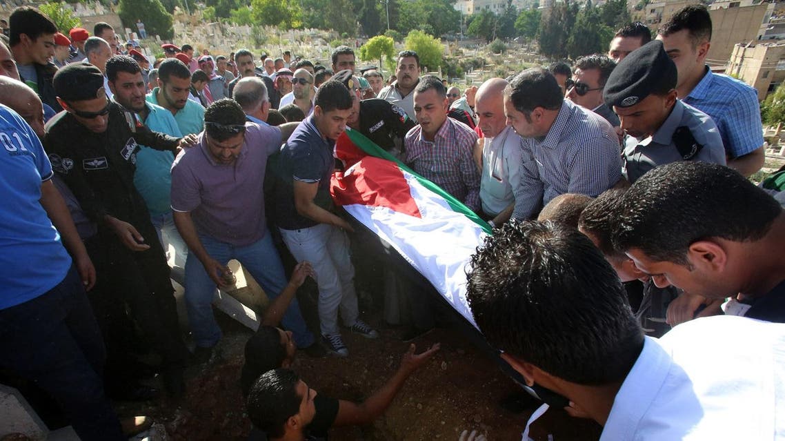 The gunman struck at Baqaa camp north of the capital early Monday, the first day of the Muslim holy month of Ramadan. (Reuters)