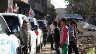 UN: Syrian government still holding up food aid for besieged Daraya