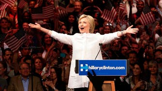 Clinton declares herself Democratic nominee