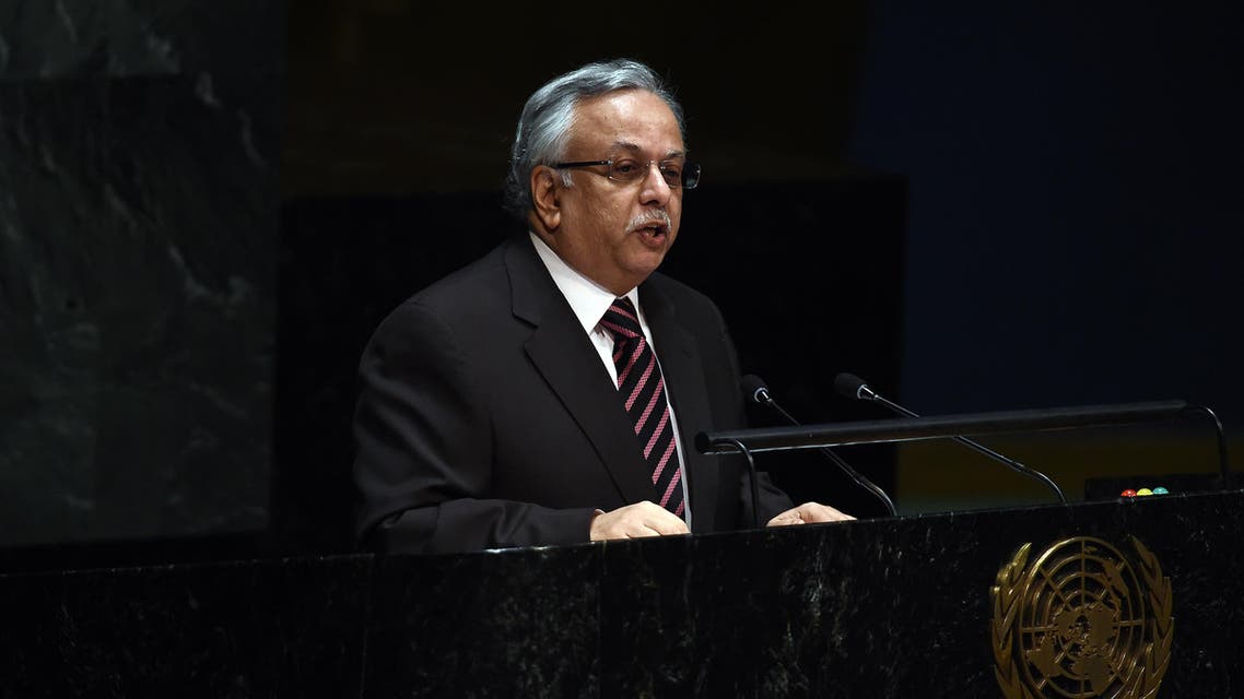 Al-Mouallimi AFP Saudi UN envoy