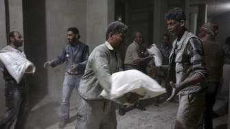 Food aid enters Syria’s besieged Daraya