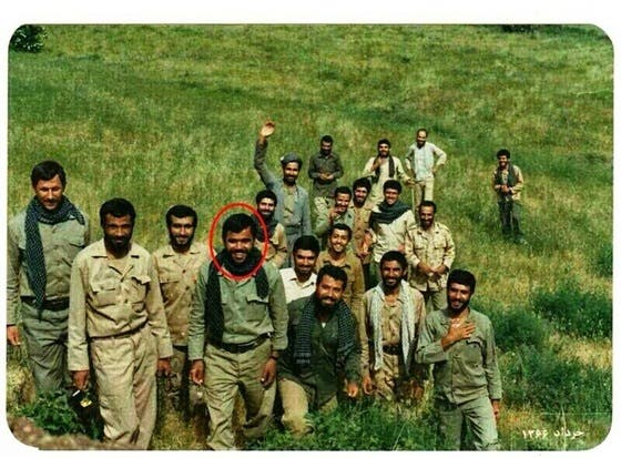 هادي العامري في صفوف الحرس الثوري بالثمانينات