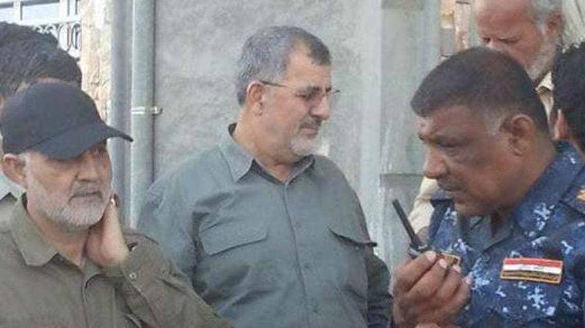 سليماني وباكبور وقائد فرقة المغاوير في الشرطة الاتحادية العراقية