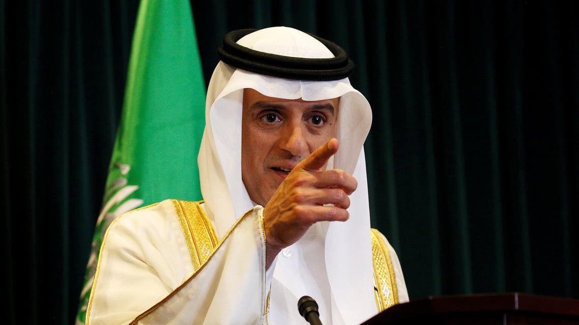 Saudi Foreign Minister Adel Al Jubeir holds a press conference at the Saudi Embassy in Washington June 17, 2016. (Reuters)