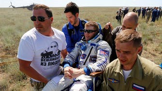 3 International Space Station astronauts land in Kazakhstan