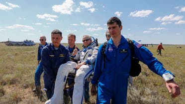 British astronaut Tim Peake touches down in Kazakhstan after six-month mission