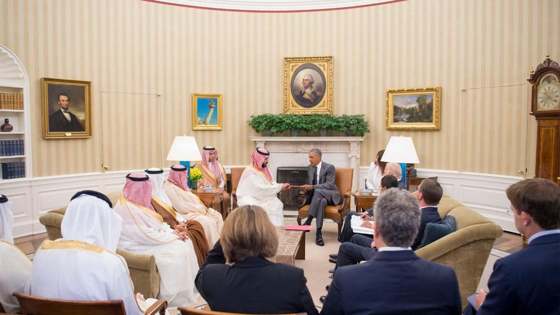 obama mohammed bin salaman saudi crown prince SPA