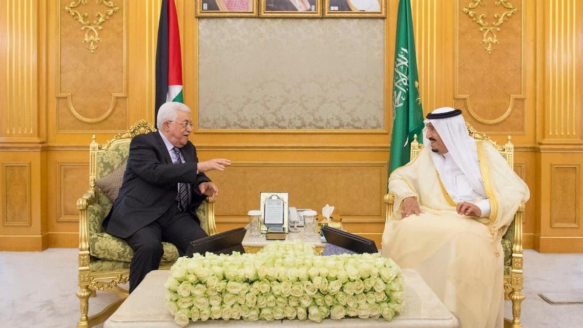 الملك سلمان محمود عباس
