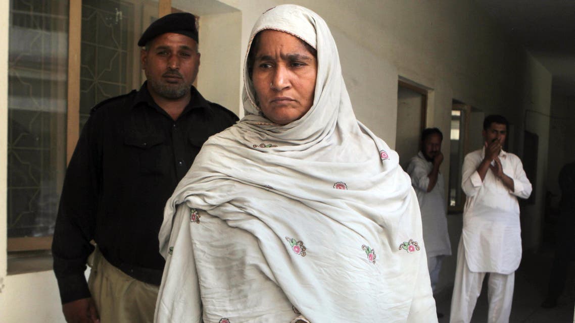 Amina Bibi is accused of killing her pregnant daughter.