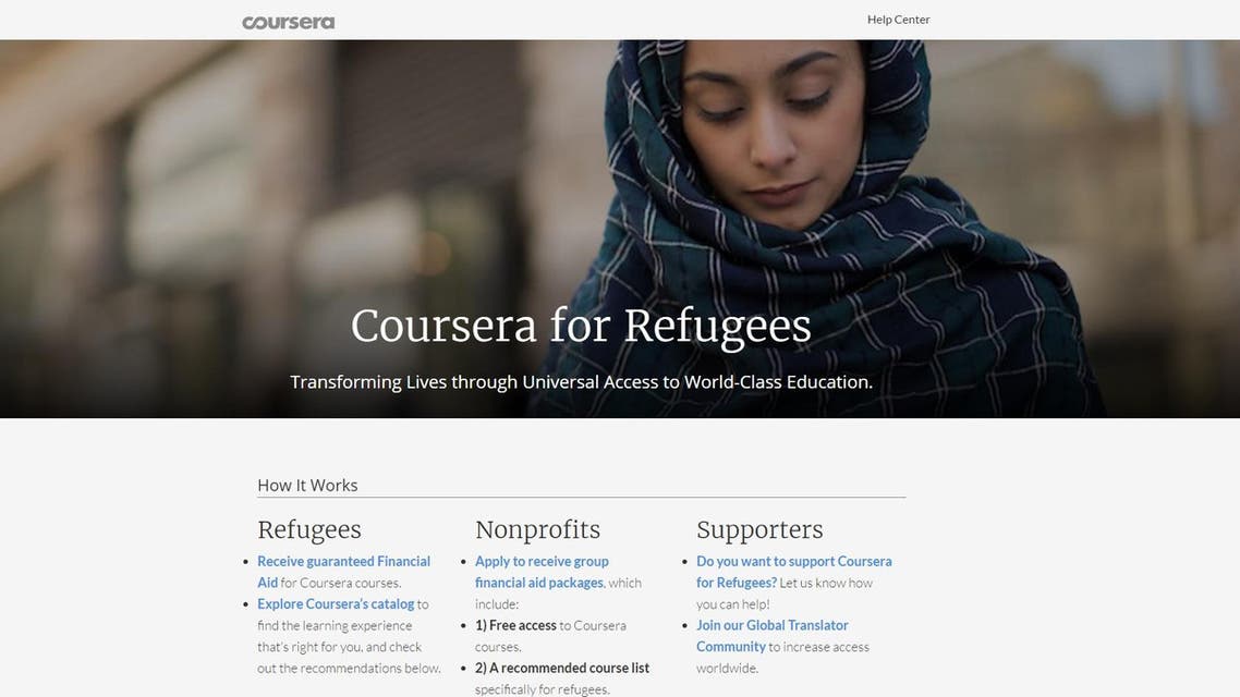 coursera for refugees