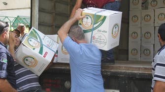 مساعدات سعودية لـ12 ألف نازح سوري في ريف إدلب
