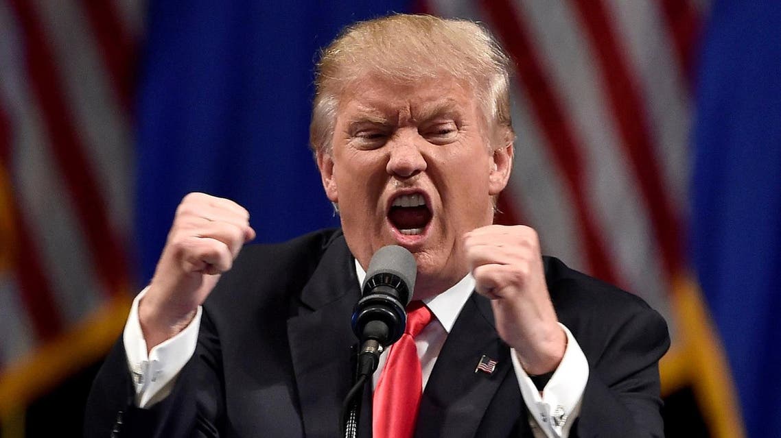 Republican U.S. presidential candidate Donald Trump speaks during a campaign rally at the Treasure Island Hotel & Casino in Las Vegas, Nevada June 18, 2016. REUTERS