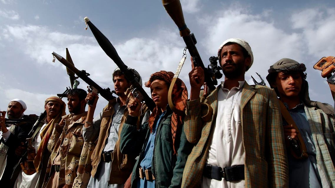 Security arrangements under Resolution 2216 require the Houthi militias and their allies to withdraw from areas they occupied in 2014. (AFP)