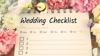 Wedding planning: Here’s your checklist for the big day