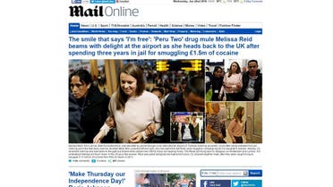 Daily Mail website (Screenshot: dailymail.co.uk)