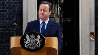 David Cameron to step down as Britain exits EU