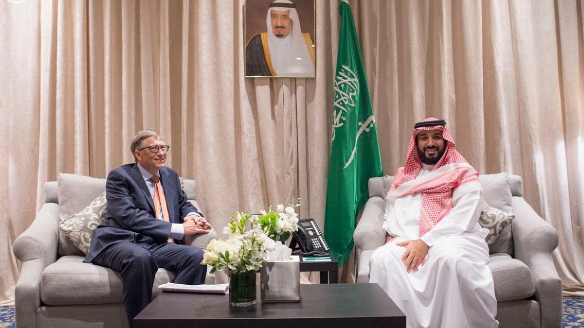 Saudi Crown Prince Meets With Bill Gates To Review Joint Development 