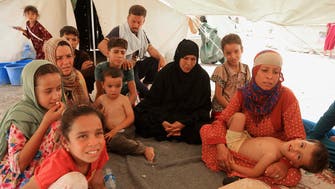 Iraqis suffer in desert camps after flight from Fallujah