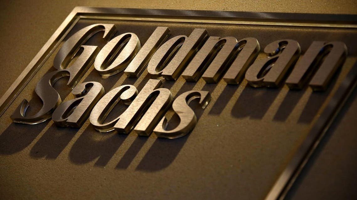 A sign is displayed in the reception of the Sydney offices of Goldman Sachs in Australia, May 18, 2016. (Reuters)