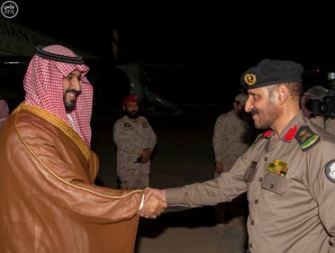 Deputy Crown Prince Inspects Air Defense Units, Shares Iftar Banquet with them, Presides over Military Meeting. (SPA)