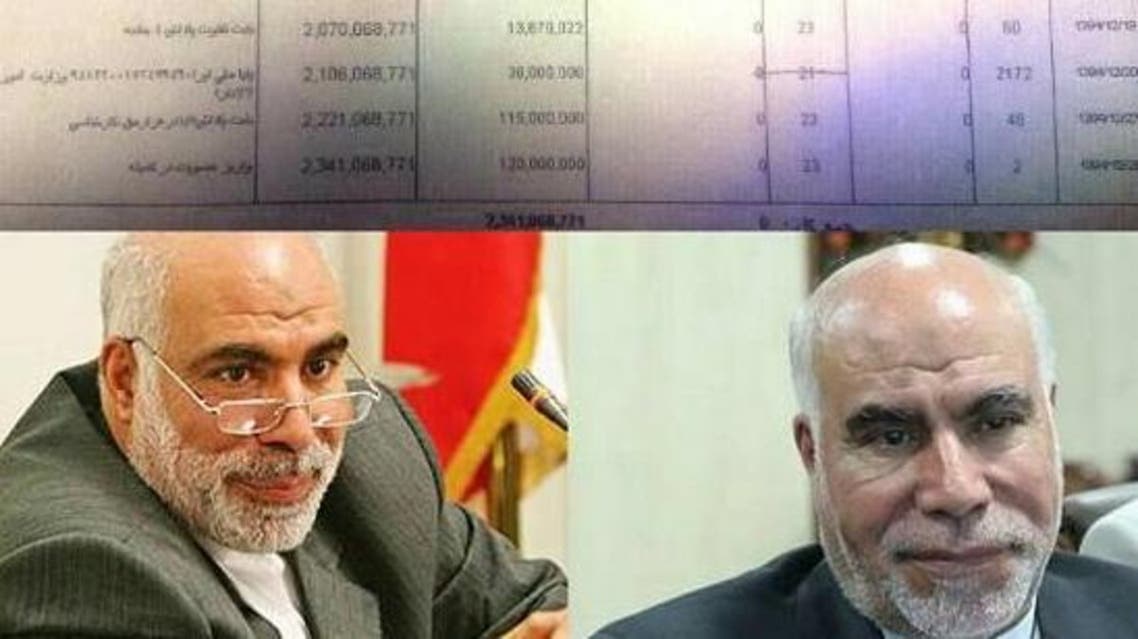 ايصال راتب مدير بنك رفاه الذي يتقاضى 70 ألف دولار شهريا