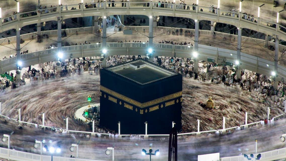Muslim pilgrims circumambulate the Kaaba, the cubic building at the Grand Mosque (File Photo: AP)
