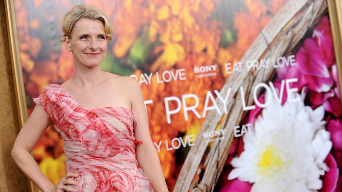 Author Elizabeth Gilbert attends the the world premiere of "Eat, Pray, Love" at the Ziegfeld Theatre in New York. (File photo: AP)
