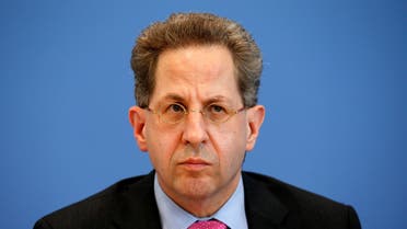 Hans-Georg Maassen, Germany's head of the German Federal Office for the Protection of the Constitution addresses a news conference to introduce the agency's report on threats to the constitution in Berlin, Germany, June 28, 2016. (Reuters)