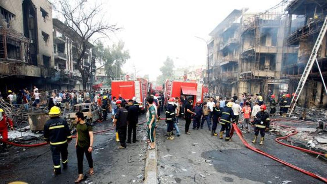 Aftermath of ISIS blast in Baghdad